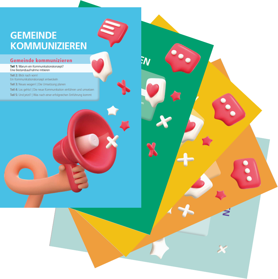 Tielseiten der Artikel aus Chrissein heute aufgefächert